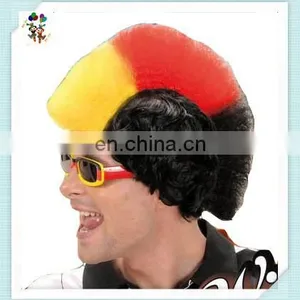 Patriotic National Flag Colors Sports Fan Party Synthetic Wigs HPC-0021 thumbnail-1
