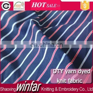 Winfar Textile Knit Black White Yarn Dyed Stripe Fabric for Briefs Underpants thumbnail-5
