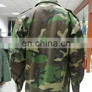 Hot Selling Woodland Camouflage American Military Uniform BDU for Army Uniform thumbnail-5