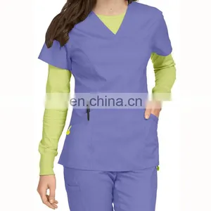 2017 Fashionable Hospital Female Staff Nurse Uniform Design thumbnail-1