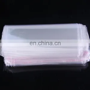 Factory Price Stock Transparent Reusable BOPP/CPP/OPP Plastic Bag Opp Packaging Bag In High Quality With Zipper thumbnail-3