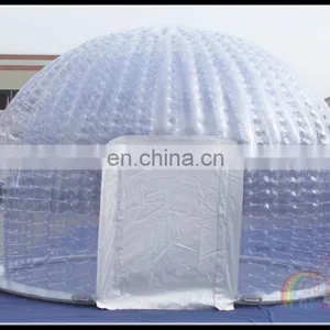 China Suppliers Outdoor Transparent Inflatable Circle Tent Inflatable Dome Marquee Tents Igloo Tent For Sale thumbnail-2