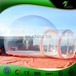 Giant Inflatable Bubble Tent With Tunnels Camping Transparent Dome Tent Hiking Inflatables Balloon thumbnail-3