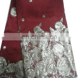 Top Selling African Fabrics George Lace(PG14015) thumbnail-5