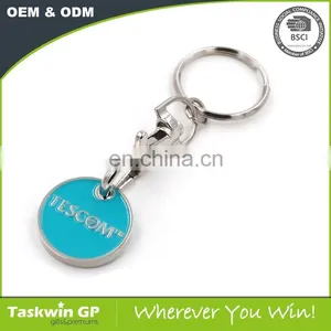 Custom Made Metal Soft Enamel Trolley Coin Keyholder thumbnail-2