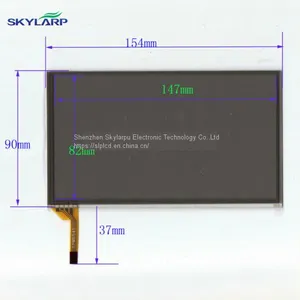 6.2 Inch Touchscreen on Card GPS 154mm*90mm on TFT9K0406FPC2-A2-E for RCD510 Touch Panel Screen Glass Free Shipping thumbnail-1