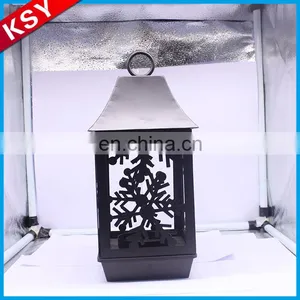 Popular High Quality Outdoor Hut Metal Bird Cages Decorative Candle Lantern Holder thumbnail-1