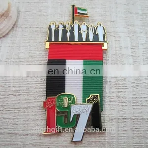 2017 Wholesale Custom Design Magnetic Lapel Pin UAE National Day Gifts thumbnail-1
