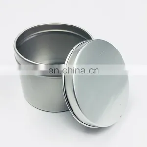 Factory Supply Canned Scented Travel Candle Round Aluminum Tins thumbnail-2