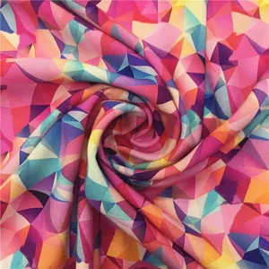New Promotion Competitive Price Custom Digital Printed Rayon Viscose Fabric thumbnail-1