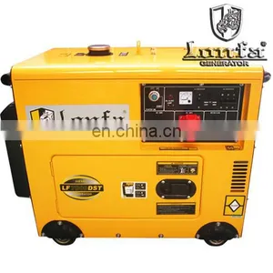 LONFA 5kva 5kw 6.5kva 7kva 7kv Silent Diesel Generator thumbnail-1
