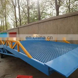 7LYQ Shandong SevenLift Truck Heavy 15000kg Dock Leveler Elevator Bridge Hydraulic Ramp thumbnail-4