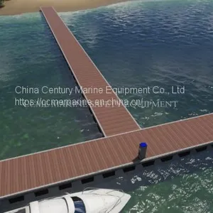 Marina Floating Dock Pontoon Floating Bridge Floating Drum Floating Platform Floating House thumbnail-4