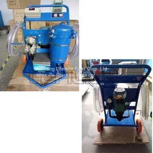 LYC-A Type Oil Purifier Portable Lube Oil Purifier Machine thumbnail-1