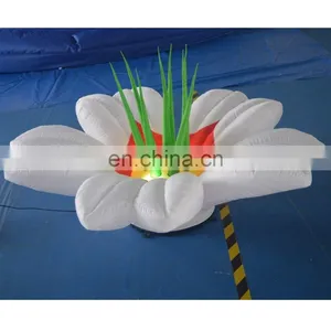 Cheap Stage Standing Decoration Night Party Props Blown Up Shape LED Lighted Inflatable Flower thumbnail-3