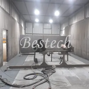 Container Sand Blasting Room Chamber With Mobile Trailers thumbnail-3