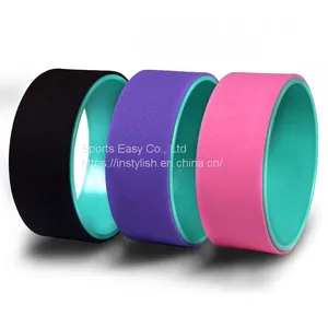 Factory Wholesale ABS Yoga Wheel Fitness Wheeler for Back Training thumbnail-1