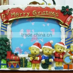 Unique Design Resin Photo Frame, Merry Chrismas Decoration, Promotional Gifts, thumbnail-1