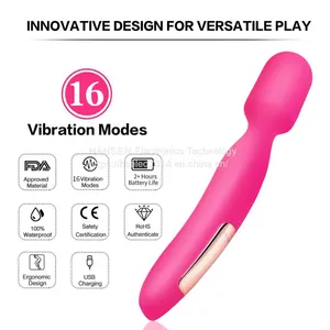 AV Vibrator With Single Motor+8 Frequency Wand Massager Sex Toys for Female Clitoral Stimulator thumbnail-3