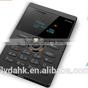 New Style Small Size IFcane E1 Mini Card Mobile Phone Ultra Thin Mini Credit Card Phone FM Radio Mini Phones With Multi-laguage thumbnail-2
