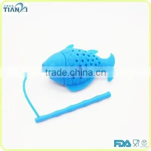 Wholesale Non-toxic Heart-resisting Colored Silicone Tea Infuser thumbnail-2