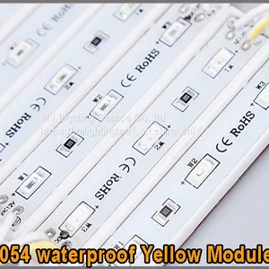 12V LED Advertising Texsign Module SMD 5054 3-chips LED Module for Lettere Signage Yellow Color CE ROHS thumbnail-3