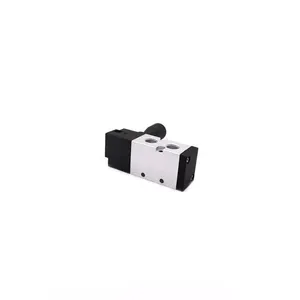 2/5 Way 1/4inch TSV86522 Pneumatic Hand Lever Manual Control Valve With Mechanically Return thumbnail-4
