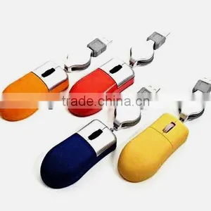 PC USB Retractable Mouse for Computer thumbnail-1