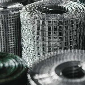 Galvanized Welded Wire Mesh Weldedwiremesh Chickenwirenetting Wire Netting Poultry Fence Poultrymesh Welded Wire Black Wire Black Welded Weldwire thumbnail-1