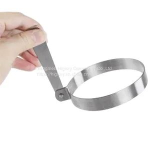 Hot Kitchen Supplies Round Shape Stainless Steel Non-stick Egg Mould Fry Egg Ring Egg Shaper thumbnail-4