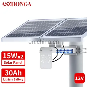 Solar System Off-grid Energy Storage System Lithium Battery for Home Farm Island Outdoor 4G Router Lighting Surveillance Camera thumbnail-2