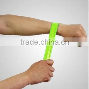 PVC Reflective Bracelet Slap Wrap thumbnail-1