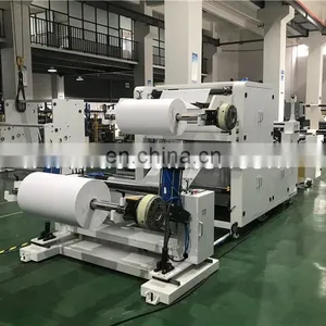 UTHQ1100K Automatic Dutch Oven Fryer Parchment Oil Wax Paper Cross Cutting Sheeting Machine thumbnail-3