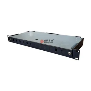 Factory WS02-D4 19inch Rack Mount Optical Fiber Terminal Box for Optical Fiber Network thumbnail-1