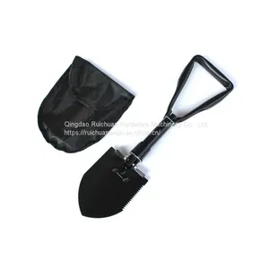 Multifunctional Large Folding Shovel Black Shovel/shovel Engineer Shovel Outdoor Supplies Wholesale Large Shovel Black thumbnail-4