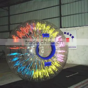 2015 Newest Football Inflatable Shinning Zorb Ball Rental Led Grasses Ball thumbnail-4