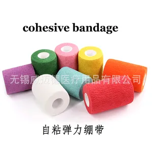 Bandage / Elastic Bandage / Elastic Self-adhesive Bandage / Wound Dressing Gauze Roll thumbnail-3