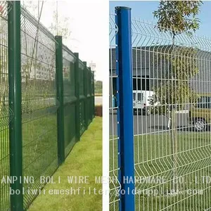 Wire Fencing Curvy Welded Wire Mesh Fence/BOLI WIRE MESH QUALITY WELDED WIRE FENCING thumbnail-2