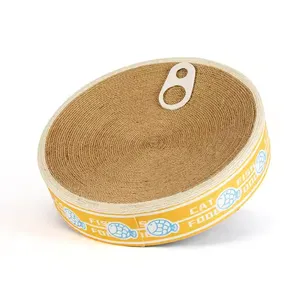 MEOW LOVE Canned Sisal Cat Claw Board Cat Nest Grinding Claw Four Seasons General Oversized Toy Canned thumbnail-2