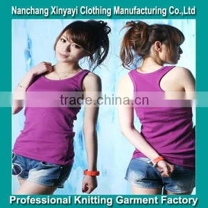 2015 the Latest Cheap Design Female Stringer Vest,solid Y Back Tank Tops Available With Custom thumbnail-1