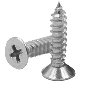 High Strength Galvanized Cross Recessed Countersunk Head Self Tapping Screw Cross Dovetail Self Tapping Flat Head Self Tapping Screw Drywall Screw thumbnail-4