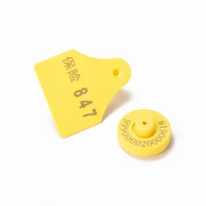Eartaghome RFID Ear Tags CE Certified ISO11784 / 11785 134.2kHz RFID Low Frequency TPU Tag for Livestock SAF1100 thumbnail-1