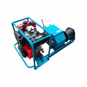 5T Shaft-Drive Diesel Motorized Grinder Winch - High Traction Force thumbnail-1