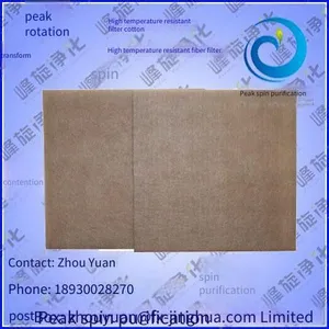 Supply of fx Oven High-temperature Resistant Synthetic Fiber Filter Cotton, Air Filter Cotton, Filter Cotton thumbnail-1
