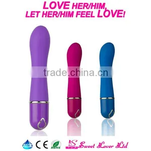2016 New Products Dildo G-spot Vibrator for Women Silicone Vagina Anal Insertable g Spot Vibrator thumbnail-4