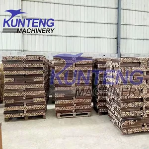 Sugarcane Bagasse Wood Sawdust Briquette Charcoal Making Machine Production Line EPC thumbnail-4