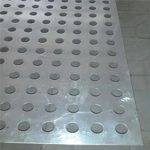 Galvanized Perforated Aluminum Mesh With Round Holes for Fencing and Decorative Panels thumbnail-4