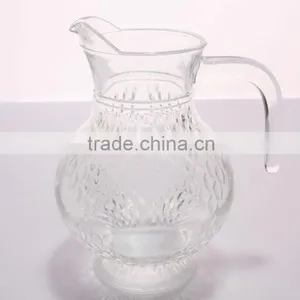 2016 Factory Outlet Eco-friendly Transparent Glass Jug With Lid thumbnail-1