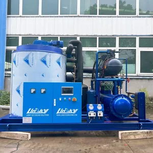 Linsky 15Ton Fresh Fish Ice Flake Making Machine thumbnail-3