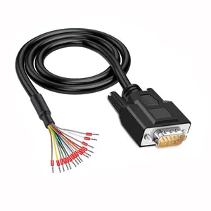 15-Pin D-Sub DB15 to Open End Wiring Harness thumbnail-1
